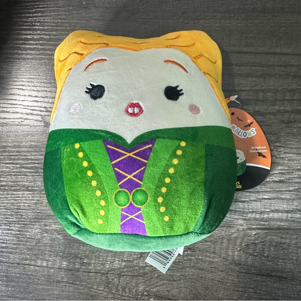 Squishmallows Disney Hocus Pocus WINIFRED Sanderson Halloween Plush‎ 2023 NWT